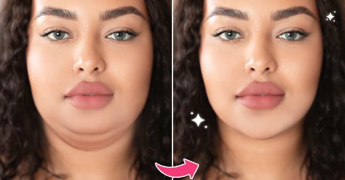 Photoshop Double Chin